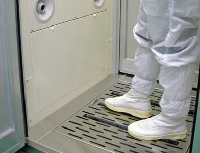 底面吸い込みエアシャワー